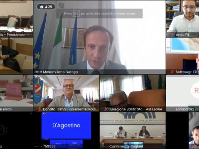 Conferenza Regioni del 22.09.2021